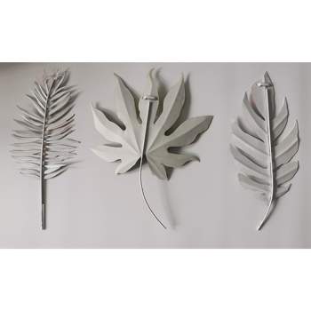 Americanflat Three and Two Metal Wall Decor Set - Metal Indoor Wall Art