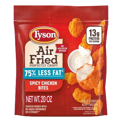 Tyson Air Fried Spicy Chicken Bites - Frozen - 20oz : Target