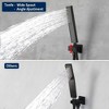 3-in-1 Compact Faucet Set: Rain Shower, Handheld, Folding Tub with Diverter - 4 of 4