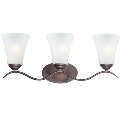 Maxim Lighting Vital 3 - Light Vanity in  Oil Rubbed Bronze