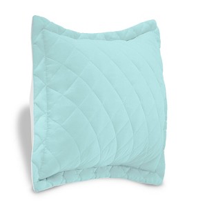 BrylaneHome BH Studio Reversible Quilted Sham - 1 of 4