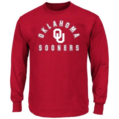 Ncaa Oklahoma Sooners Men's Big And Tall Long Sleeve T-shirt - 5x : Target