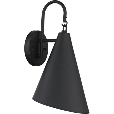 Sand Coal Black Dimmable Outdoor Wall Sconce