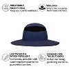 Tirrinia Kids Boonie Bucket Hat, Outdoor UV Sun Protection Water Repellent Hike Garden Party Hats - 3 of 4