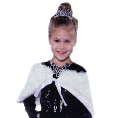 Underwraps White Faux Fur Wrap Child Costume Accessory | One Size