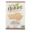 Back To Nature Sesame Seed Rice Thin Crackers - Case of 12/4 oz - 2 of 4