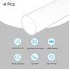 Unique Bargains Lamp Lantern Water Cooling System Acrylic Round Tubes 4 Pcs 10" - 3 of 4