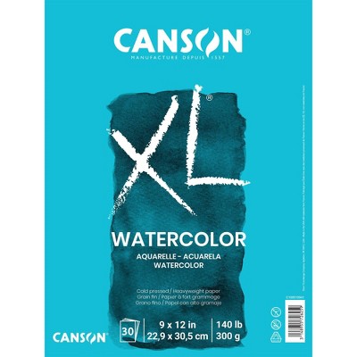 9''x12'' XL Watercolor Pad 30 Sheets - Canson