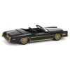 1/64 1976 Cadillac Eldorado Convertible Black Gold California Lowriders 63070-F - 3 of 4
