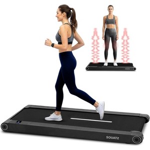 Squatz 2-in-1 Walking Pad Treadmill with Vibration Plates