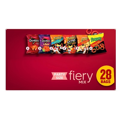 Frito-Lay Variety Pack Fiery Mix - 28ct
