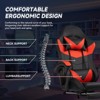 Dexmalle Ergonomic Black-Red Gaming Chair with PU Seat - 2 of 4