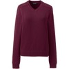 School Uniform Young Women's Cotton Modal V-neck Sweater - image 2 of 2