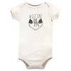 Hudson Baby Infant Boy Cotton Bodysuits, Wild One Wolf - 3 of 4