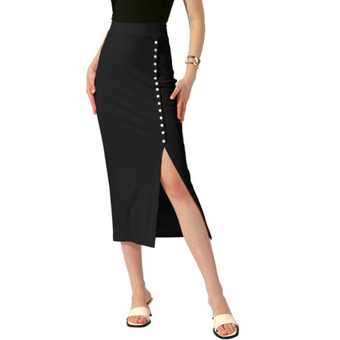 Black pencil skirt target sale