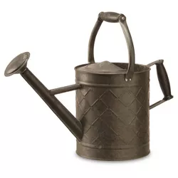 Garden Accents Antique Watering Can Black 12" - National Tree Company