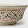Mela Artisans Painted Bowls in Pink & Green - 3 of 3