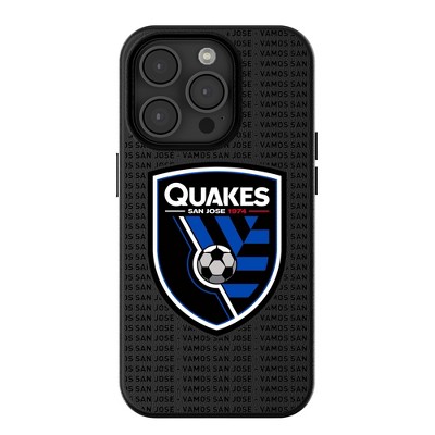 Keyscaper MLS Western Conference Teams Text Backdrop MagSafe Compatible Cell Phone Case for Apple iPhone