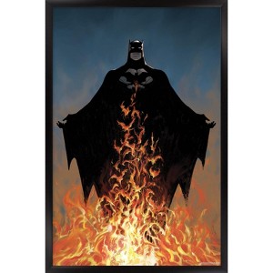 Trends International DC Comics Batman - Fire Framed Wall Poster Prints - 1 of 4