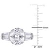 EVERLY JEWELRY | Sterling Silver 6 1/2 CT TGW Cubic Zirconia Fashion Ring - 4 of 4