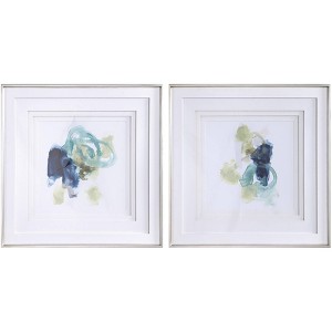 Uttermost Integral Motion 32" Square 2-Piece Framed Wall Art Set - 1 of 1