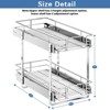 Pull Out Cabinet Organizer, Heavy Duty Cabinet Pull Out Shelves, Slide Out Drawers Organization for Kitchen - 3 of 4