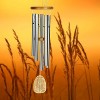 Woodstock Wind Chimes Signature Collection  Woodstock Reflections  22'' Silver Wind Chime - 2 of 4