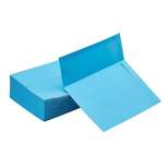 100-Pack Invitation Envelopes for 5x7 Cards, Ideal for Wedding, Birthday, Baby Shower, 5.25"x7.25" (Aqua Blue)