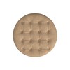 Large Tufted Round Storage Ottoman - HomePop - 3 of 4