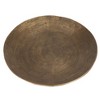 Uttermost Handcrafted Ribbed Antique Brass Design Stratum Round Bowls, Set of 2 - 4 of 4