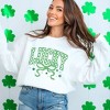 Simply Sage Market Women's Graphic Sweatshirt St. Patrick's Day Coquette Lucky - 2 of 4