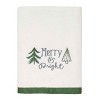 Avanti Christmas Trees 2-Pack Hand Towel Set - 2 of 3