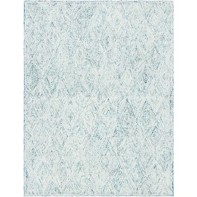 Capri Cpr213 Hand Tufted Area Rug - Blue/ivory - 8'9