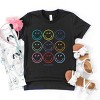 The Juniper Shop SmileyWorld Wink Rainbow Swirl Youth Short Sleeve Tee - 2 of 4