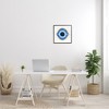 Stupell Industries Abstract Blue Evil Eye Symbol, 17" x 17" - 2 of 4