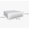 Home Mart Goods Queen Size Waterproof Fabric Mattress Cover Protector With Zipper - 12" Deep - 4 of 4