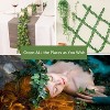 Aoibox 12 Pack Artificial Ivy Garland with Clip, Fake Vines for Room Decor, Green Hanging Plants, Faux Greenery Leaves for Home, Garden, Wall Decor - 3 of 4