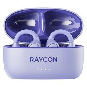 RAYCON Essential Open Earbuds パープル 未使用 Raycon® Bluetooth® Everyday Clip Open-Ear Earbuds with Mic, On-Ear