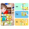 PICASSO-TILES Marble Run Magnetic Tiles for Kids, 100PCS, Mini Construction Magnet Tiles Race Track Building Blocks STEM Toy - 4 of 4