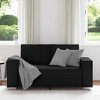 vidaXL Sofa Chair Black 160 x 78 x 84 cm Artificial Leather - 3 of 4