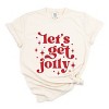 Simply Sage Market Whimsical Let's Get Jolly Garment Dyed Tee - 2 of 4