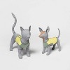 Spacer & Mesh with Zipper Centerback Cooling Dog and Cat Vest - Green - Boots & Barkley™ - 4 of 4