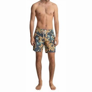 Men's Isle Floral Trunk - Rhythm. - 1 of 4