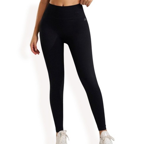 Anna-Kaci Women's High-Waist Flared Leggings with Stretch Fabric and Contoured Fit