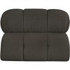 Meridian Furniture,Ames Boucle Fabric Armless - 2 of 4