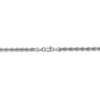 Black Bow Jewelry 3mm, 14k White Gold, Handmade Solid Rope Chain Necklace - 4 of 4