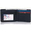 Alpine Swiss RFID Luka Men's Flip ID Wallet Deluxe Capacity Bifold With Divided Bill Section Comes in a Gift Box - 3 of 4