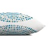 Creative Products Round Blue Dashes 20x20 Indoor / Outdoor Pillow - 3 of 4