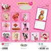 BrownTrout Puppies in Pink 2026 12"x24" Hanging Square Wall Calendar Plastic-Free - 2 of 4
