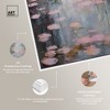 Art Remedy Pink Impressionisty Lilypads Impressionism Wall Art Framed - 4 of 4